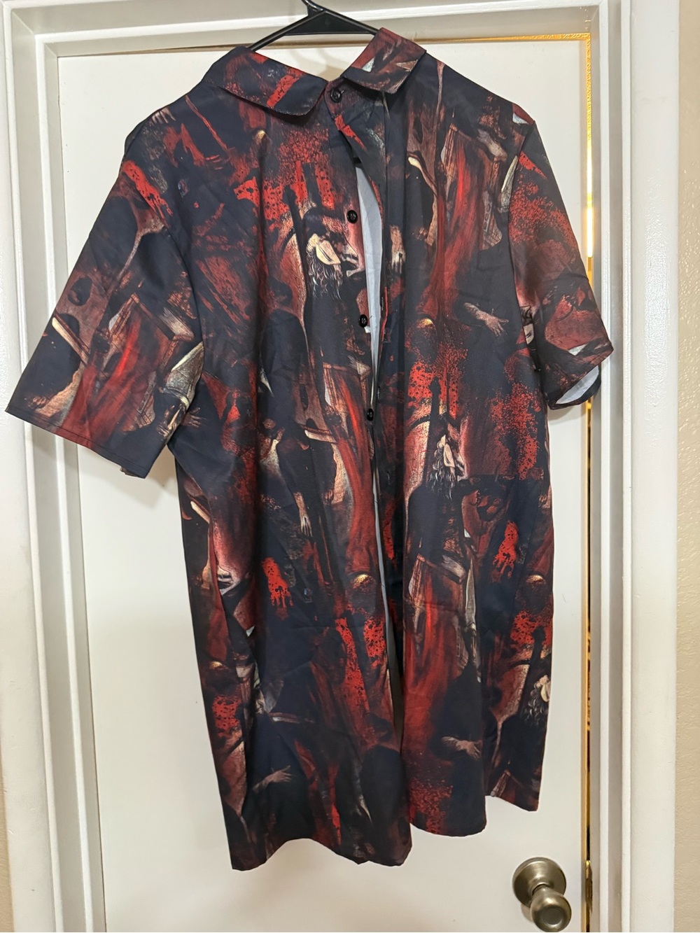 Official Slayer Reign in Blood button up shirt mens size Large